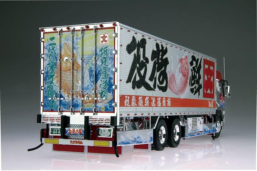 アオシマ　1/32　ニ代目　角文観光　押田運送　アートトラック　Vol.5 91y2ERDDB7L._UF894,1000_QL80_.jpg